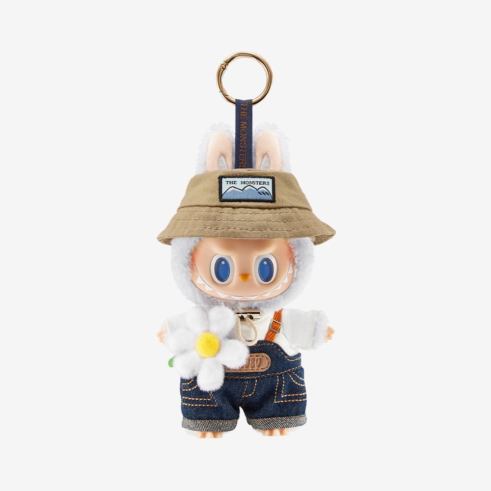 Pop Mart The Monsters Fall In Wild Labubu Vinyl Doll Pendant Keychain